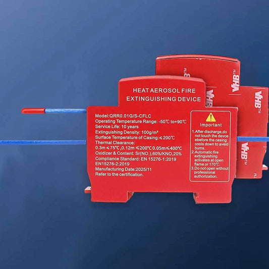 Dispositif d'Extinction Automatique d'Incendie pour Armoire Électrique
