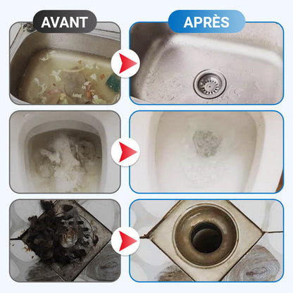 Déboucheur TurboClean Pro: Dites Adieu aux Canalisations Bouchées!