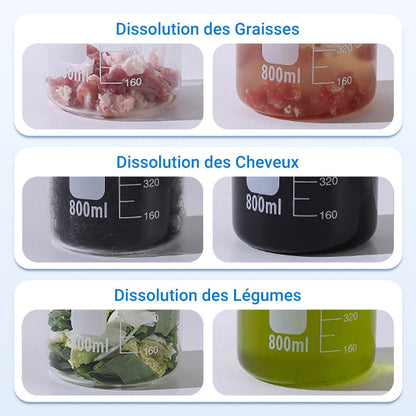 Déboucheur TurboClean Pro: Dites Adieu aux Canalisations Bouchées!