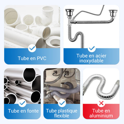 Déboucheur TurboClean Pro: Dites Adieu aux Canalisations Bouchées!