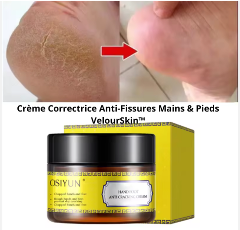 Crème Correctrice Anti-Fissures Mains & Pieds VelourSkin™