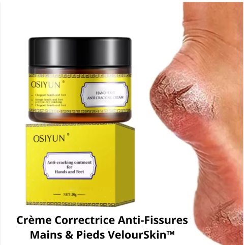 Crème Correctrice Anti-Fissures Mains & Pieds VelourSkin™