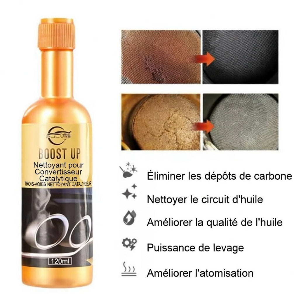 BOOST UP™: Nettoyant Catalyseurs et Accélérateurs Moteur