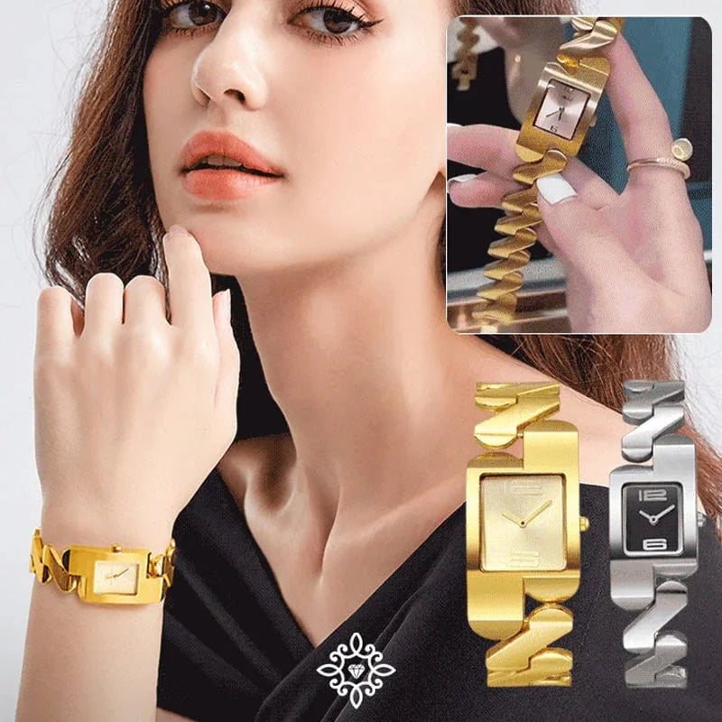 Produit Le Secret de l’Élégance Vintage : Montre + Bracelet (Set Femme)
